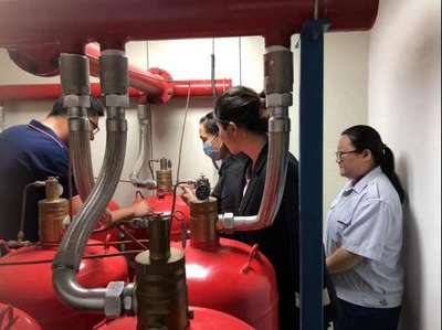 國網日照供電公司市縣一體開展檔案中心消防檢查工作