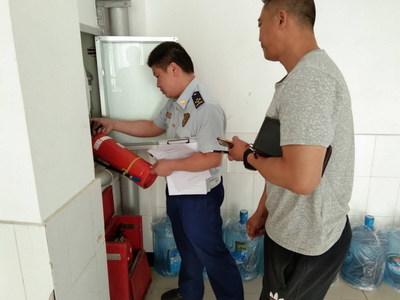 荊門東寶大隊開展中、高考前消防安全集中檢查