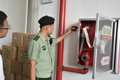 我區(qū)消防大隊(duì)深入園區(qū)企業(yè)開展消防安全隱患整治行動